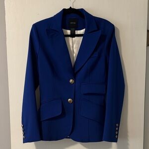Smythe Royal Blue Blazer with Gold Buttons